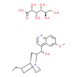 hydroquinidine gluconate Structure