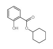 Benzoic acid,2-hydroxy-, cyclohexyl ester picture