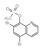 8-Quinolinol,5,7-dibromo-, 8-methanesulfonate picture