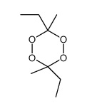 3,6-Dimethyl-3,6-diethyl-1,2,4,5-tetraoxacyclohexane结构式