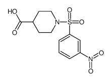 1-(3-NITRO-BENZENESULFONYL)-PIPERIDINE-4-CARBOXYLIC ACID picture