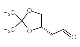 (4S)-2,2-Dimethyl-1,3-Dioxolane-4-Acetaldehyde Structure