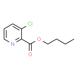 n-Butyl 3-chloropyridine-2-carboxylate Structure