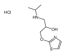 (±)-Tazolol hydrochloride结构式