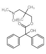 (3-dimethylamino-2,2-dimethyl-propyl) 2-hydroxy-2,2-diphenyl-acetate picture