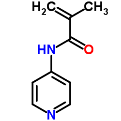 2-Methyl-N-(4-pyridinyl)acrylamide结构式