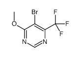 5-bromo-4-methoxy-6-(trifluoromethyl)pyrimidine Structure