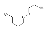 4-(2-aminoethylperoxy)butan-1-amine Structure