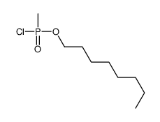 1-[chloro(methyl)phosphoryl]oxyoctane Structure