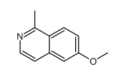 6-methoxy-1-methylisoquinoline Structure