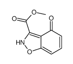 methyl 4-oxo-2H-1,2-benzoxazole-3-carboxylate Structure