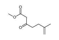 methyl 6-methyl-3-oxohept-6-enoate结构式