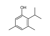 3,5-dimethyl-2-propan-2-ylphenol Structure