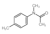 Acetamide,N-methyl-N-(4-methylphenyl)- Structure