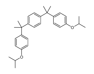 1,4-bis[2-(4-propan-2-yloxyphenyl)propan-2-yl]benzene结构式