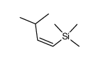 (Z)-3-methyl-1-trimethylsilylbut-1-ene结构式