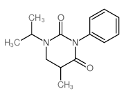 5-methyl-3-phenyl-1-propan-2-yl-1,3-diazinane-2,4-dione Structure