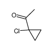 Ethanone, 1-(1-chlorocyclopropyl)- Structure