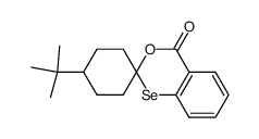 4'-(1,1-dimethylethyl)spiro[4H-3,1-benzoxaselenin-2,1'-cyclohexan]-4-one Structure