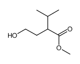 methyl 4-hydroxy-2-isopropylbutanoate结构式