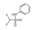 1,1-difluoro-N-phenylmethanesulfonamide Structure