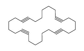 Cyclohexakosatetrain-(1.7.14.20)结构式