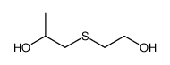 1-[(2-Hydroxyethyl)thio]propan-2-ol Structure