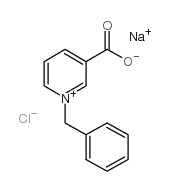 1-benzyl-3-carboxylatopyridinium sodium chloride Structure