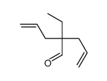 2-ethyl-2-prop-2-enylpent-4-enal结构式