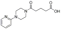 5-氧代-5-(4-吡啶-2-基哌嗪-1-基)戊酸结构式