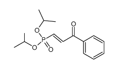 (E)-3-Oxo-3-phenyl-1-propenyl-phosphonsaeure-diisopropylester Structure