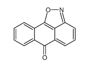 6H-anthra[1,9-cd]isoxazol-6-one Structure