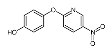 4-(5-nitropyridin-2-yl)oxyphenol Structure