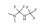 Trifluormethyl-(difluor-dimethylamino-methyl)-amin Structure