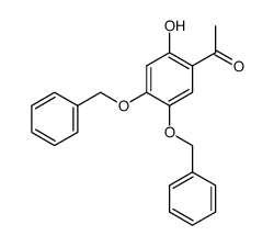 4',5'-bis(benzyloxy)-2'-hydroxyacetophenone Structure