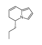 Indolizine, 5,6-dihydro-5-propyl-, (5R)- (9CI) structure