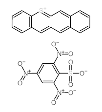 benzo[b]thioxanthen-5-ium,2,4,6-trinitrobenzenesulfonate Structure