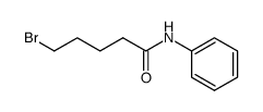 5-bromo-valeric acid anilide Structure