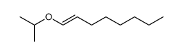 (E)-1-isopropoxyoct-1-ene结构式