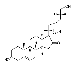 (25R)-26-hydroxy-16-oxocholesterol Structure