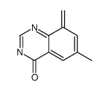 6-methyl-8-methylidenequinazolin-4-one结构式