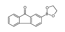 2-(1,3,2-dioxaborolan-2-yl)fluoren-9-one Structure