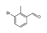 3-溴-2-甲基苯甲醛结构式