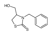 3-benzyl-4-(hydroxymethyl)-1,3-thiazolidine-2-thione Structure