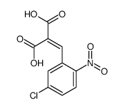 2-[(5-chloro-2-nitrophenyl)methylidene]propanedioic acid Structure