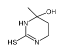 4-hydroxy-4-methyl-1,3-diazinane-2-thione结构式