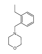 4-(2-ethylbenzyl)morpholine结构式