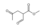 methyl 2-formyl-4-oxopentanoate Structure