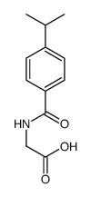 [(4-ISOPROPYLBENZOYL)AMINO]ACETIC ACID结构式