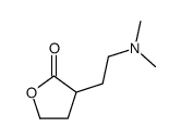 3-[2-(dimethylamino)ethyl]oxolan-2-one Structure